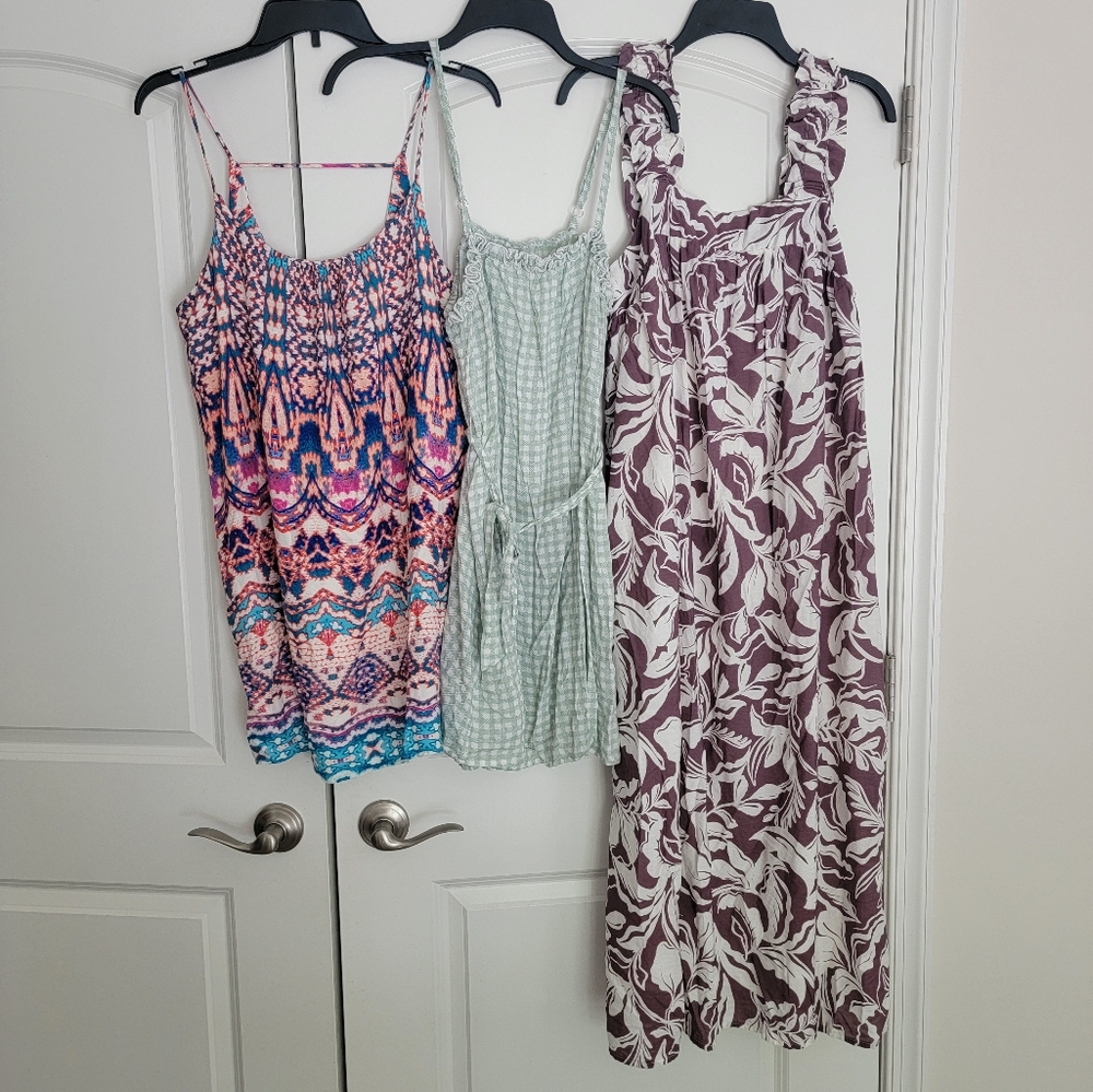 🔥 Bundle Of 3! MAXI & MINI DRESSES Beach Coverups. Cupshe, A New Day, etc!
